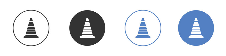 Construction cone icon pictogram for your web site design, logo