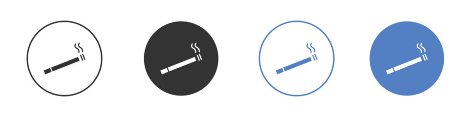 Cigarette icon pictogram for your web site design, logo