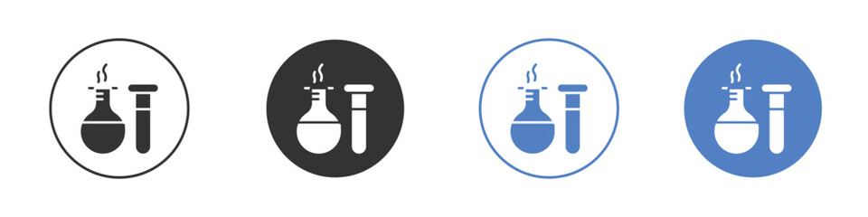 Chemistry icon pictogram for your web site design, logo