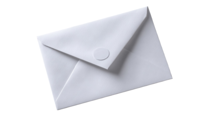 Membership or Reward Card in Envelope Graphic Isolated PNG