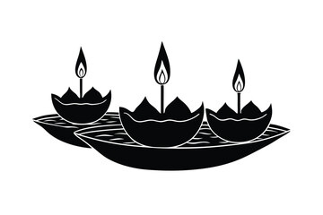 vector illustration of a boat fire design icon