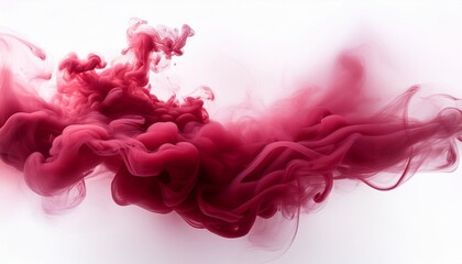 Abstract Burgundy Smoke On White Background Cloud A Soft Smoke Cloudy Texture Background