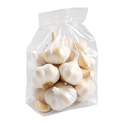 White garlic pile texture. Fresh garlic on market table closeup photo. Vitamin healthy food spice image. Spicy cooking ingredient picture. Pile of white garlic heads.