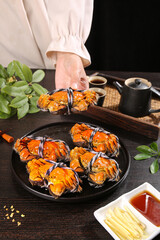 Yangcheng Lake Hairy Crabs Chinese Delicacy Seafood Dish Traditional Cuisine