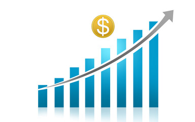 business, graph ,business growth symbol ,business , graph