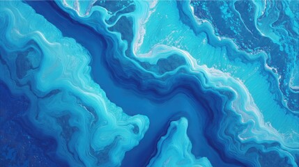 The sea water is very clear, abstract aerial view background of blue waves