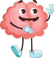 funny cartoon brain