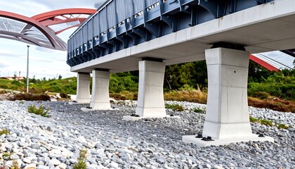 Modern bridge support structures