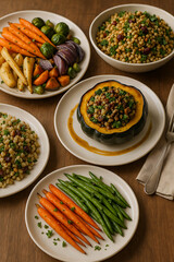 Vegan Thanksgiving Feast A Colorful and Healthy Celebration
