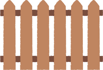 Wooden Fence Icon set. Classic Garden Fencing Symbol. Simple Wooden Fence cassic picket fence that embodies simplicity and security its clean lines and rustic charm.collection of Garden fence wooden.
