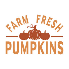 Farm Fresh Pumpkins Svg