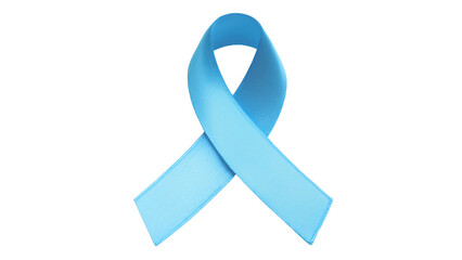 Symbol for prostate cancer awareness, created with AI, PNG