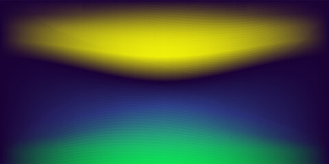 Abstract blurred background green and yellow neon gradient color with wave line texture. Suit for banner, brochure, presentation and poster