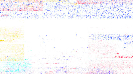 Cyberpunk Street Light Motion with VHS Effect and Pixel Elements. Techno glitch style backdrop....