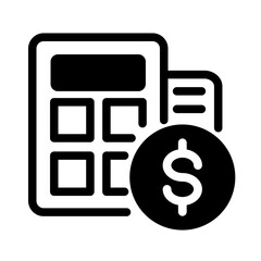 Financial Report Line Icon of Financial Accounting Icon Set