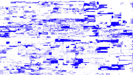 Vector Data Noise Texture Resembling a Corrupted Digital Night Sky. Techno glitch style backdrop. Glitched banner with TV noise, Glitch camera effect. TV scan line monitor. Data noise texture