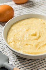 Homemade Sweet Vanilla Custard Pudding