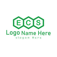 Company logo design with modern business icon and text illustration