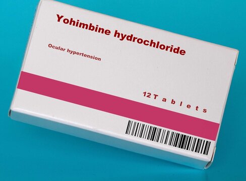 Yohimbine hydrochloride, Ocular hypertension