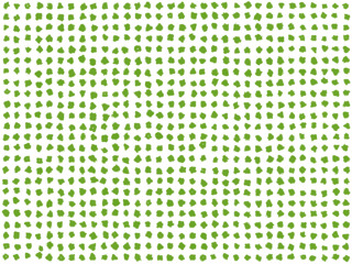 手描き背景　ドット　グリーン　クレヨン