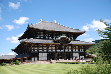 Great Buddha Hall of Todai-ji Temple in Nara, Japan