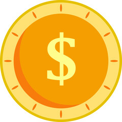 Coin Currency Vector