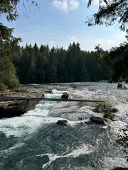 mountain river in the mountains