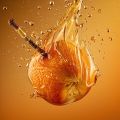 Orange Splash with Wine Pour