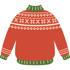 Christmas Sweater Illustration