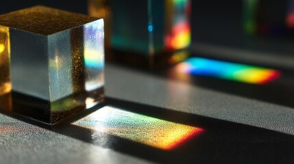 Prism light diffraction