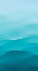 Subtle cyan waves create an abstract and calming water background