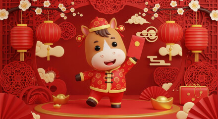 A festive and peaceful New Year in the Year of the Horse