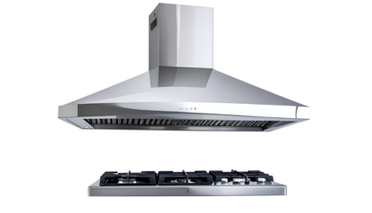 Isolated Kitchen Range Hood