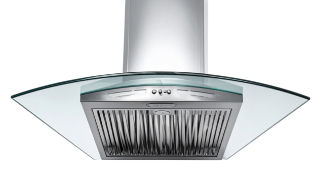 Isolated Kitchen Range Hood