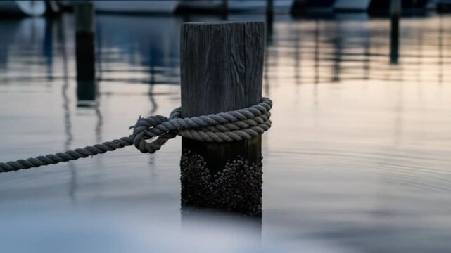 Harbor Rope Posts