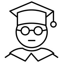Professor Outline Icon