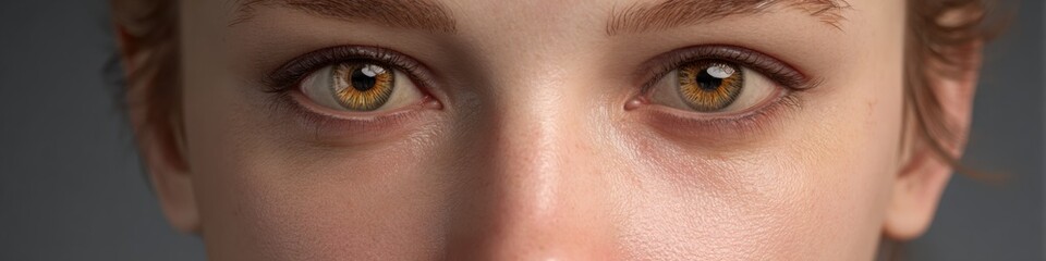 Obraz premium Hyper-Realistic AI-Generated Human Face Portrait with Lifelike Skin and Expressive Eyes for Modern Digital Identity and Tech Marketing Campaigns