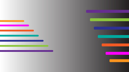Colorful Abstract Gradient Bars Background for Modern Creative Digital Designs