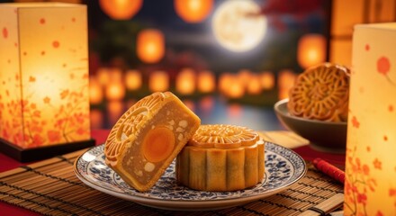 Mid-autumn mooncakes