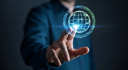 Global network technology connection worldwide digital internet access