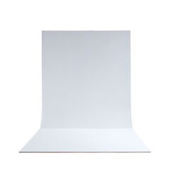 Blank, light gray backdrop, studio, for photography