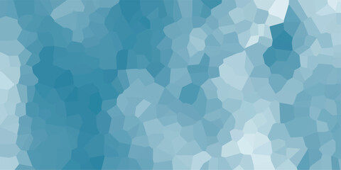 Abstract blue background with polygon shapes in various shades ideal for digital design concepts and backgrounds