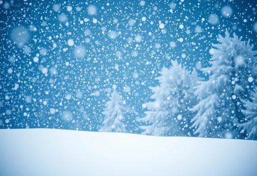 Heavy, wet snowflakes fall abundantly, blanketing the ground in a thick layer of fresh snow,  cold,  frozen