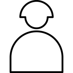 Pictogram Woman Avatar Illustration