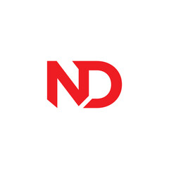 Logo Letter ND Simple Minimalist
