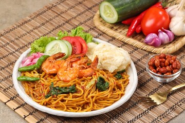 Sate Lilit is a variant of satay from Bali. This satay is made from pork, fish, chicken or beef, then mixed with grated coconut, coconut milk, lime, shallots and pepper.