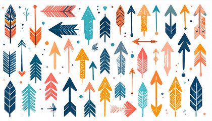 Obraz premium Hand-drawn Doodle Stroke & Icon Sets