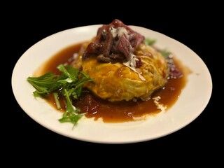 a cuisine photo of a pork