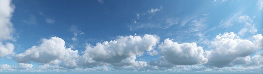 Obraz premium Panoramic hdr sky view nature cloudscape