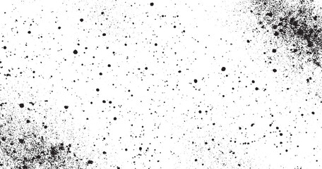 Distressed black sketch texture. Distress Overlay Texture. Subtle grain texture overlay. White  grain dot white paper noise texture with distress effect vector illustration pattern background. © BLACK MAN